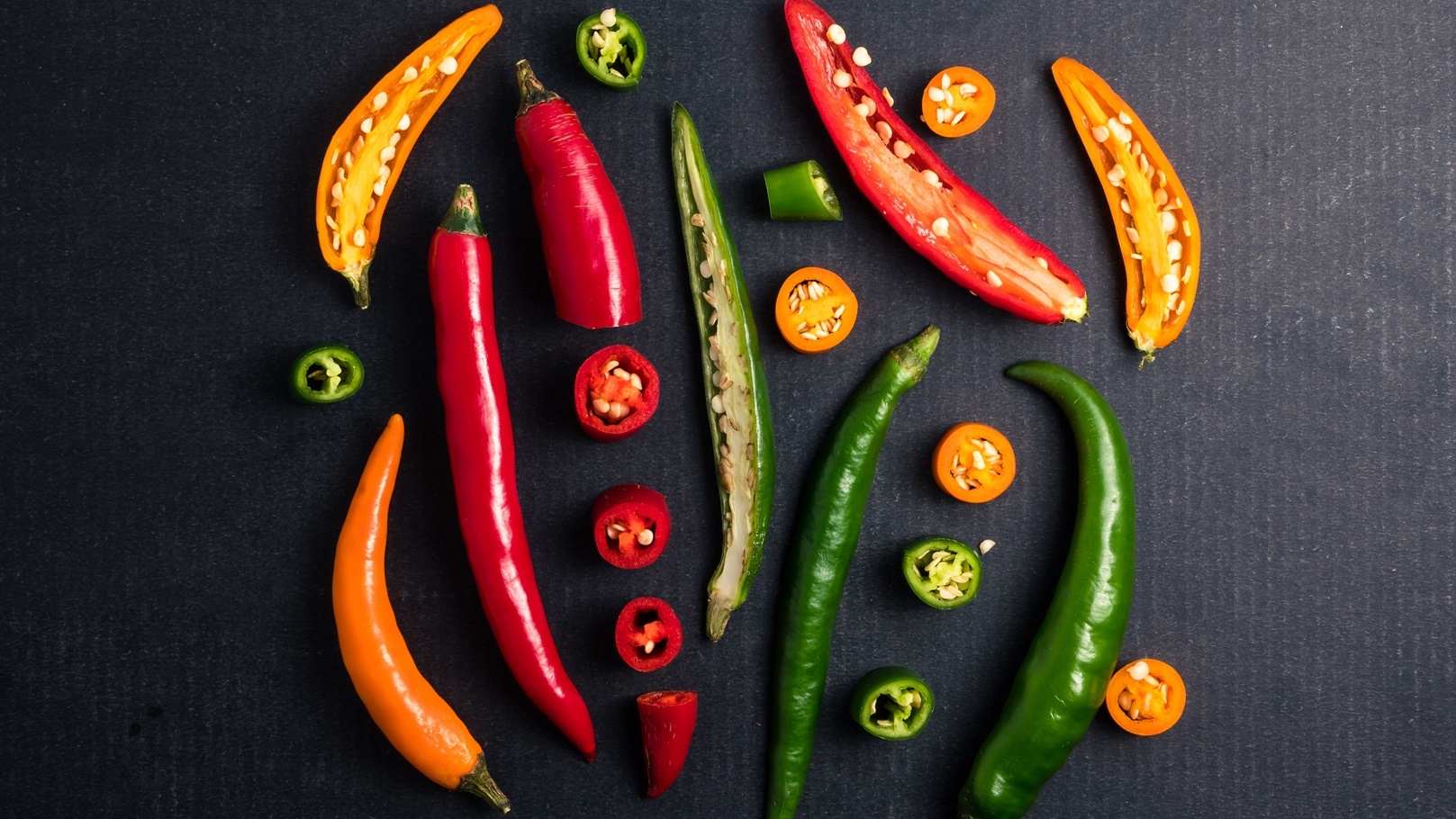 الفلفل الحار الشهي