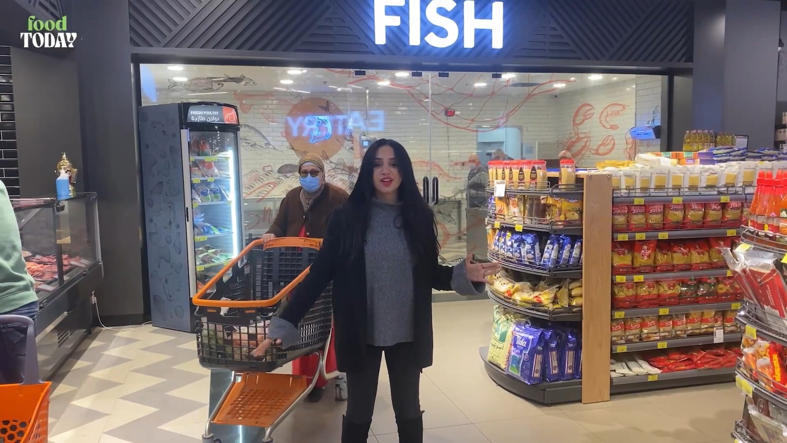 كاميرا Food Today بقسم الأسماك بألفا ماركت