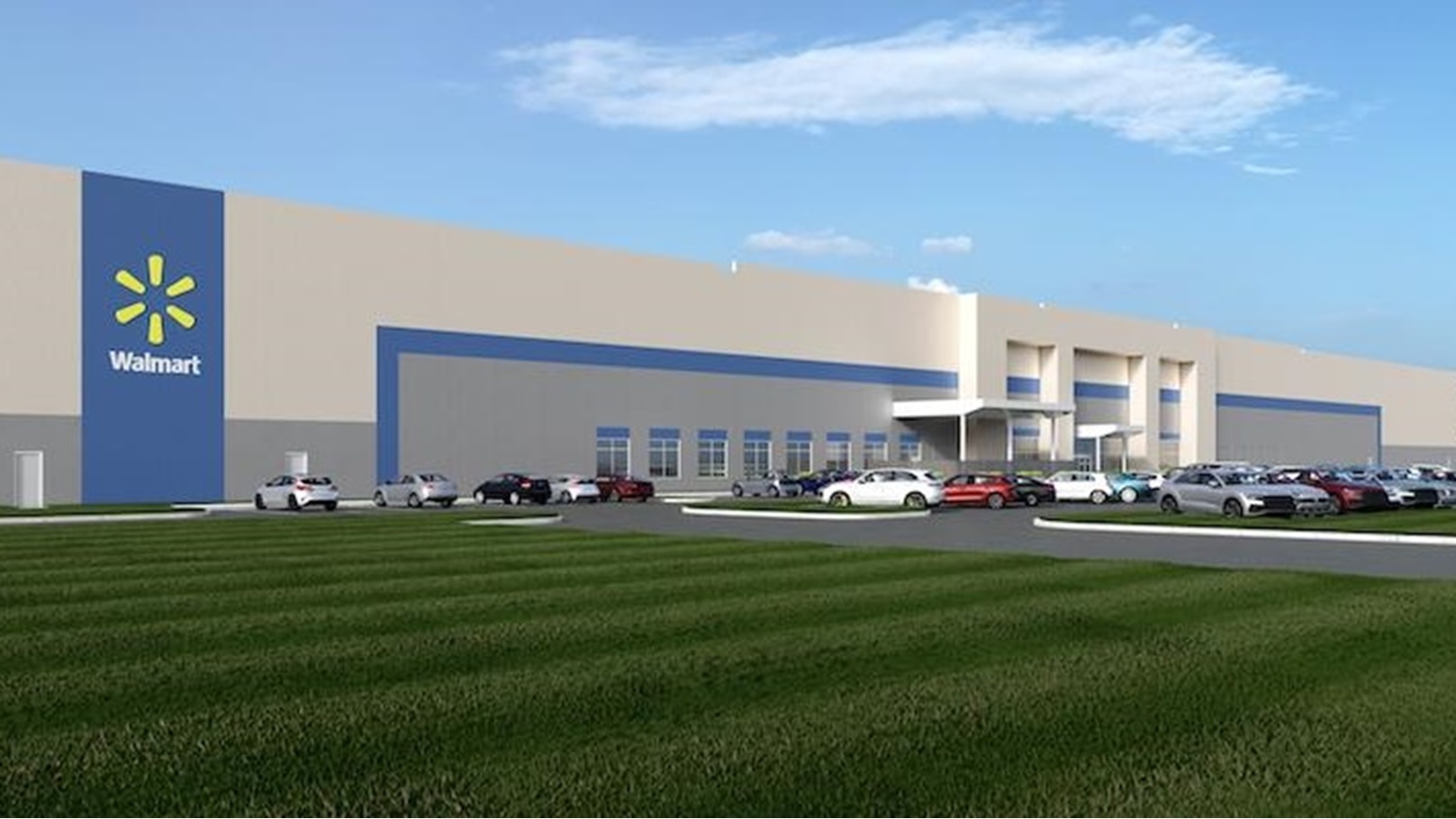 Walmart ecommerc fulfillment center-Shippensburg PA-rendering