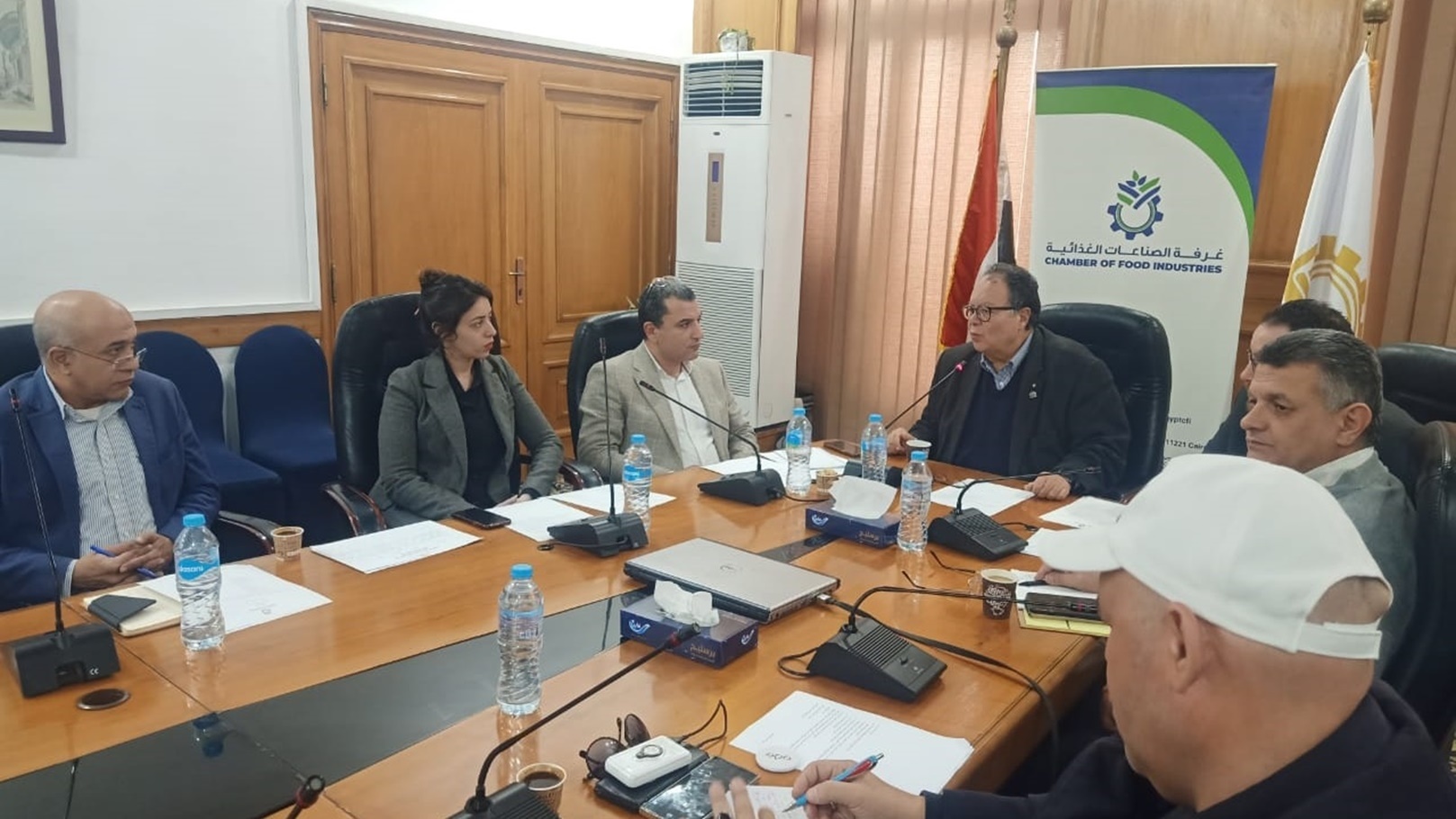 اجتماع غرفة الصناعات الغذائية