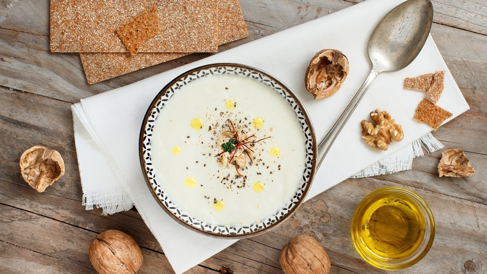 شوربة القرنبيط المشوي