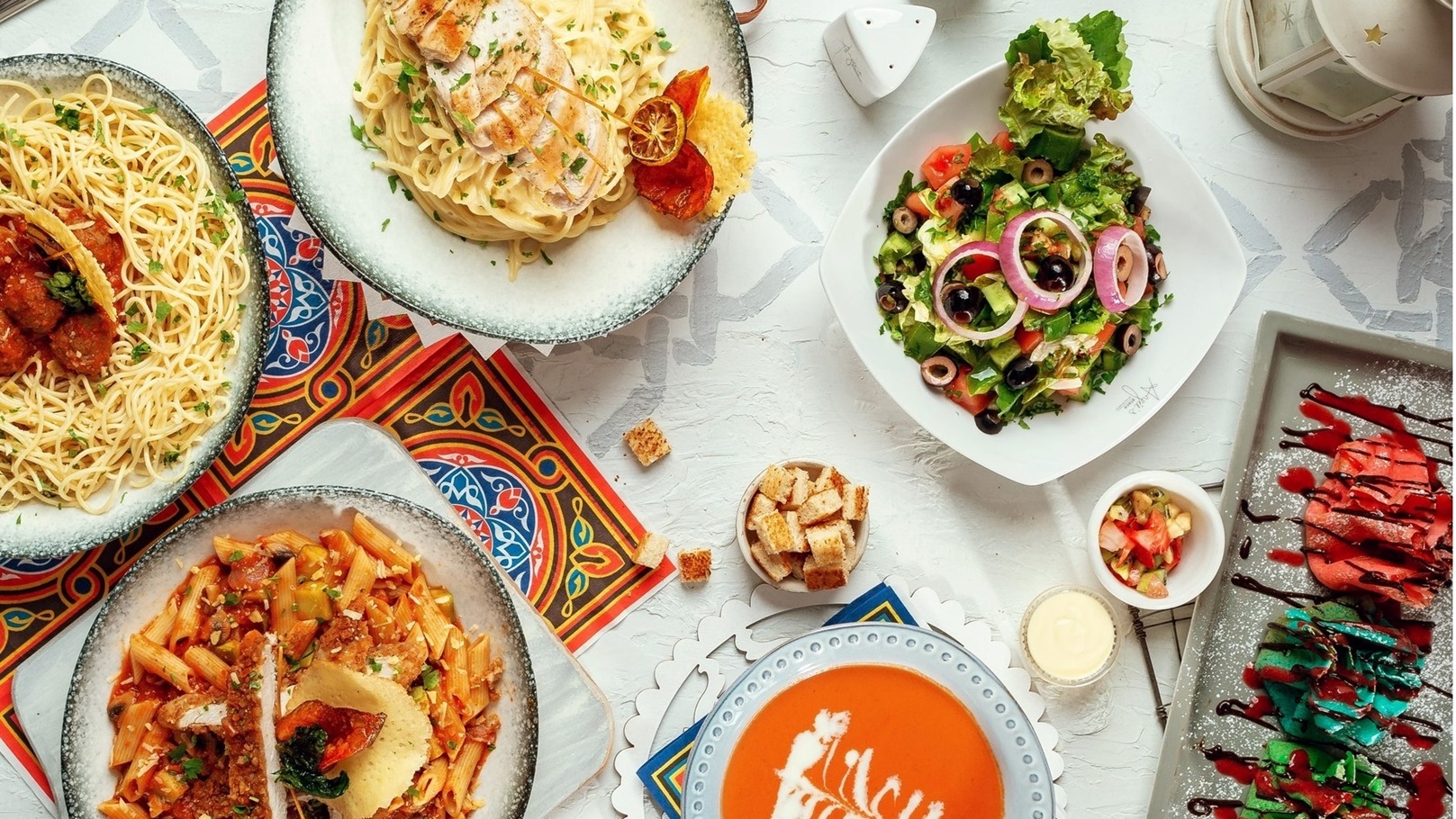 منيو مطعم Angie's