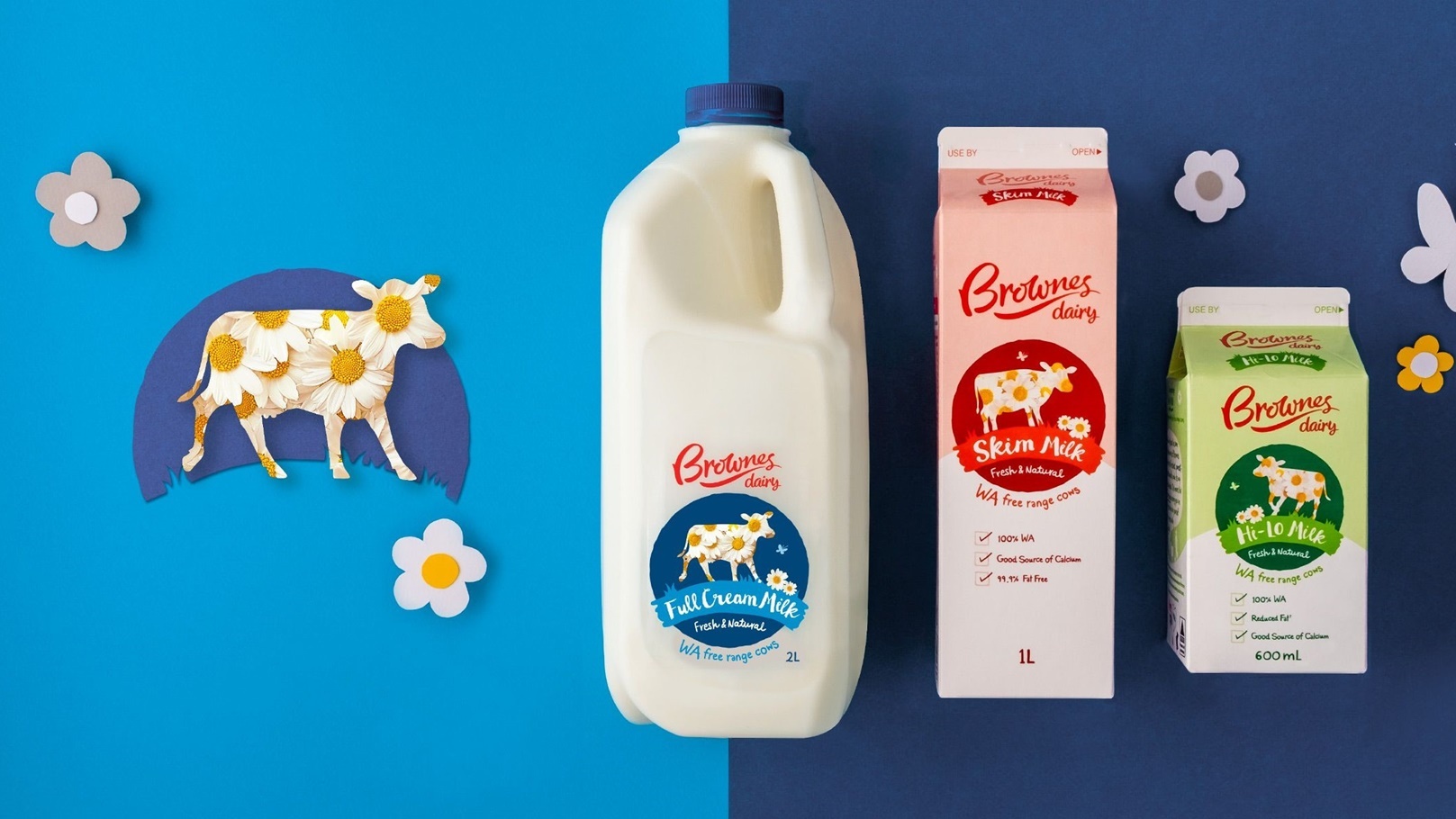 منتجات Brownes Dairy للألبان