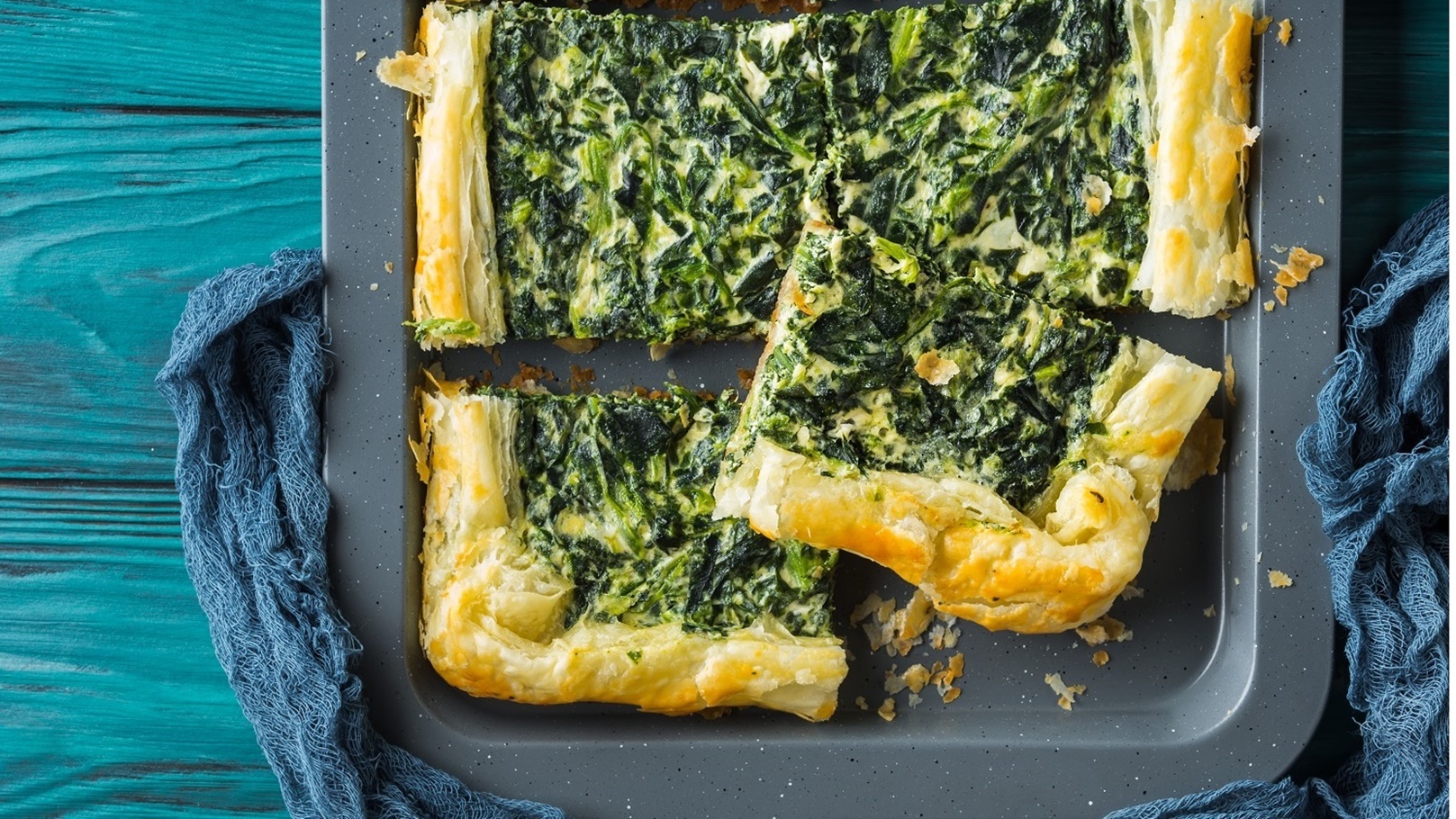 فطيرة السبانخ