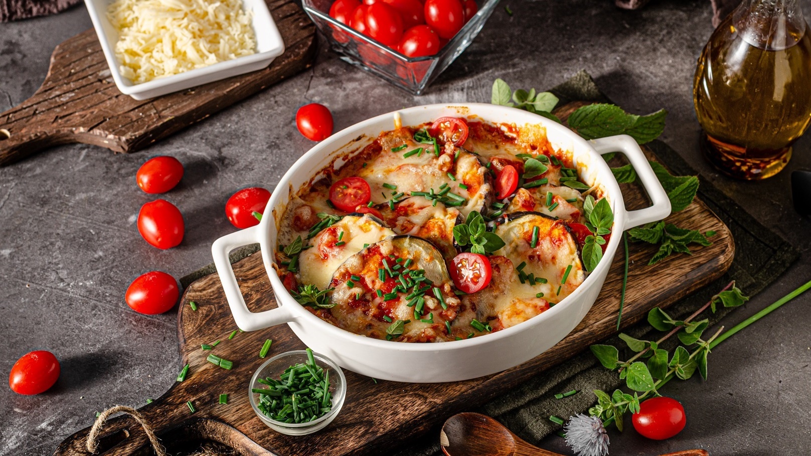 طريقة عمل المسقعة البيتي بدون لحمة