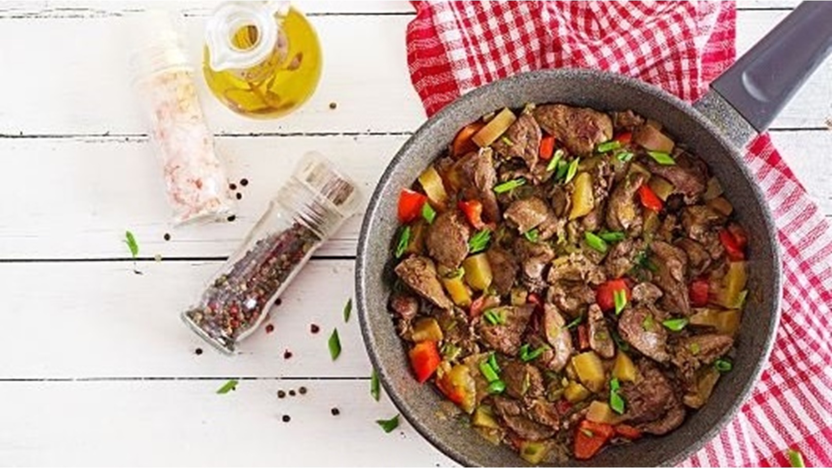 شوربة لسان العصفور بالكبد والقوانص