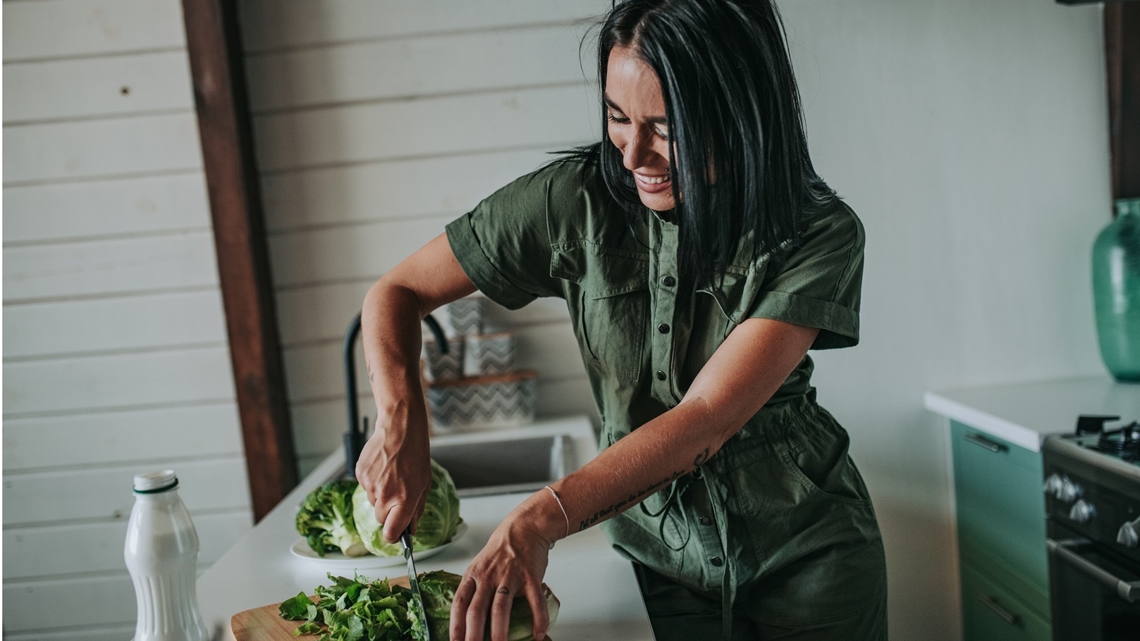 طهي في المنزل