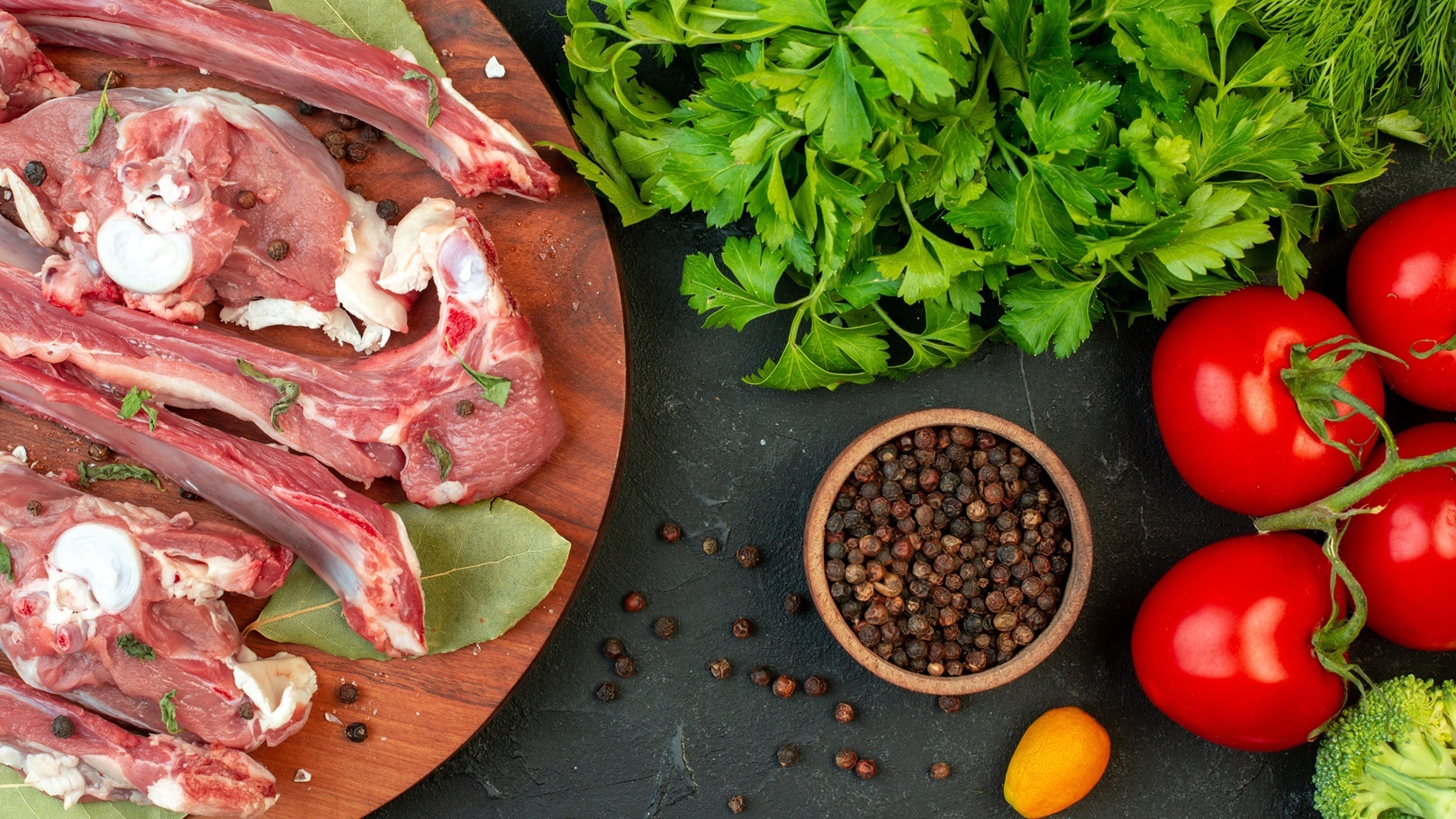 top-view-raw-meat-slices-with-fresh-vegetables-and-2022-03-30-04-59-49-utc