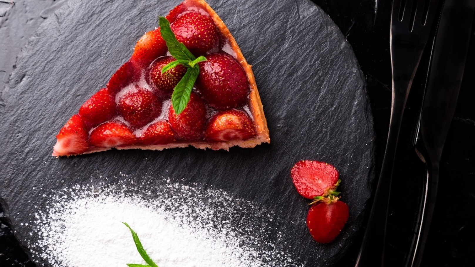 فطيرة الفراولة