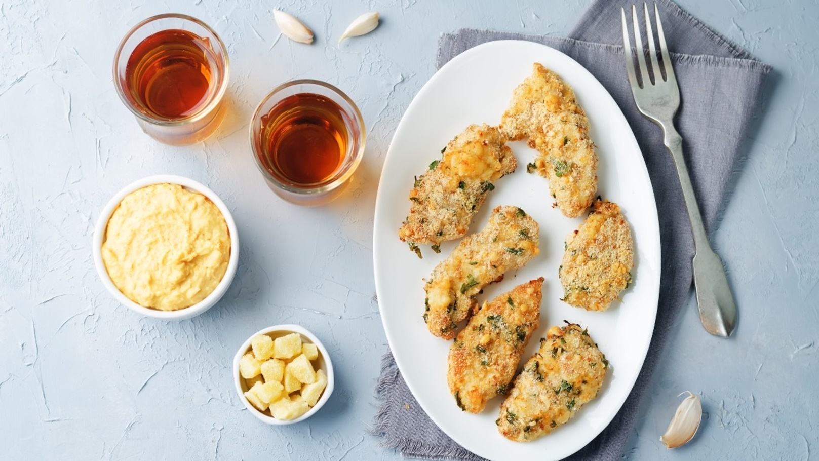 طريقة عمل الدجاج بالجبنة بارميزان للكيتو دايت