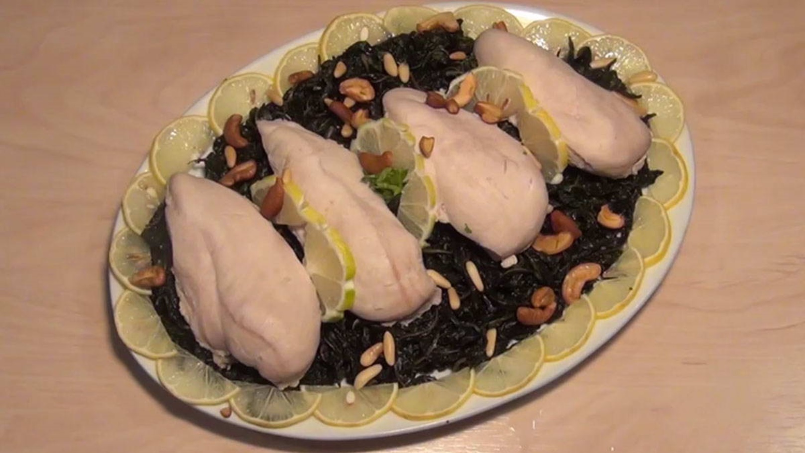 الملوخية-الشامية-بالدجاج