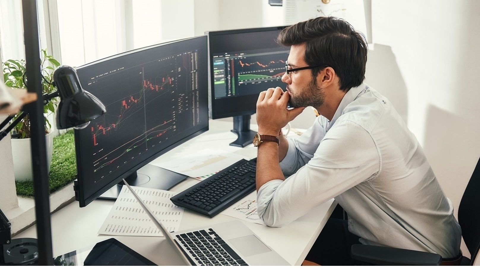 تعاملات البورصة