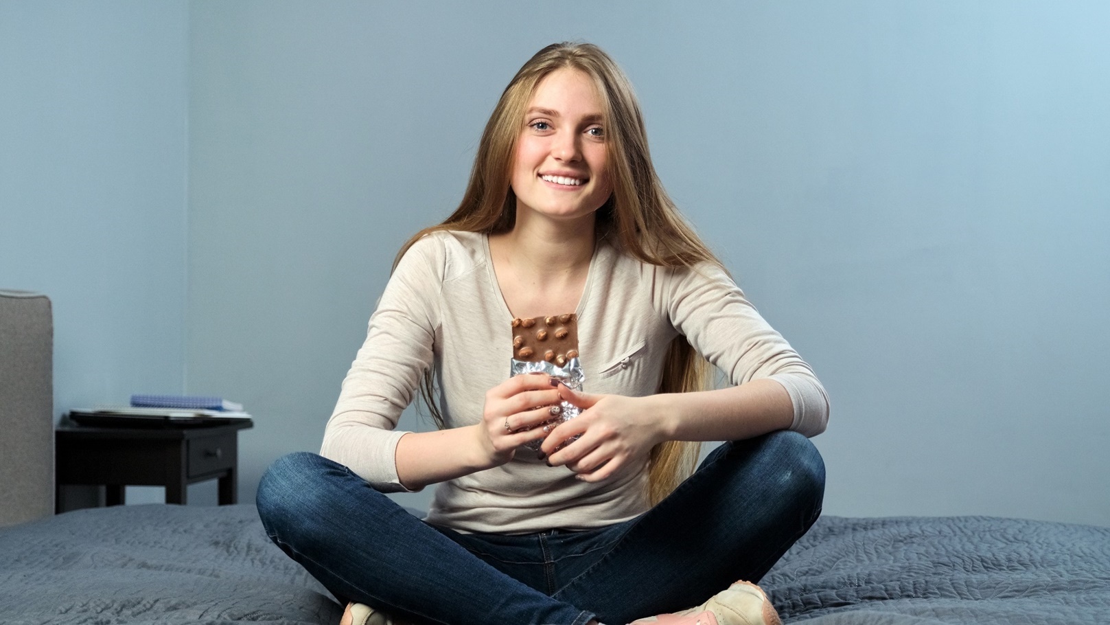 فادج البندق والشوكولاتة 
