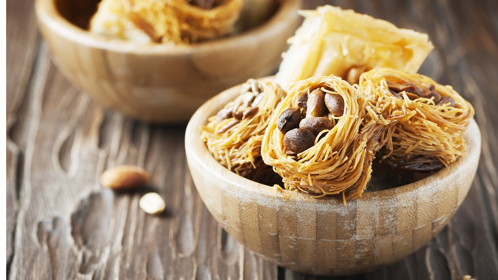 طريقة عمل الكنافة على شكل عصفور