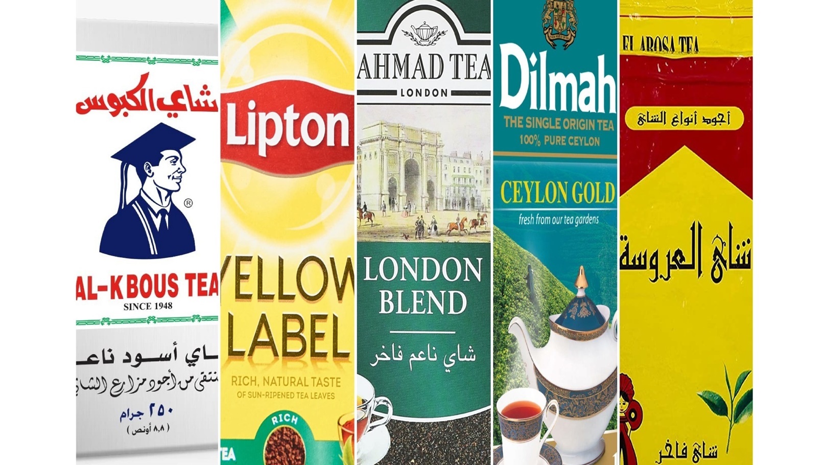 أشهر وأكبر أنواع الشاي في مصر