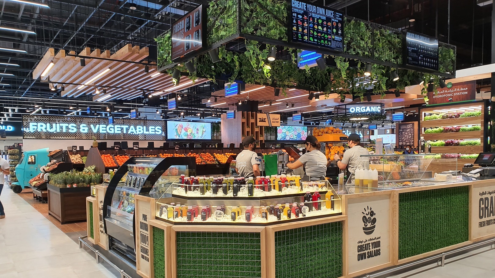 عصير فريش في المتاجر