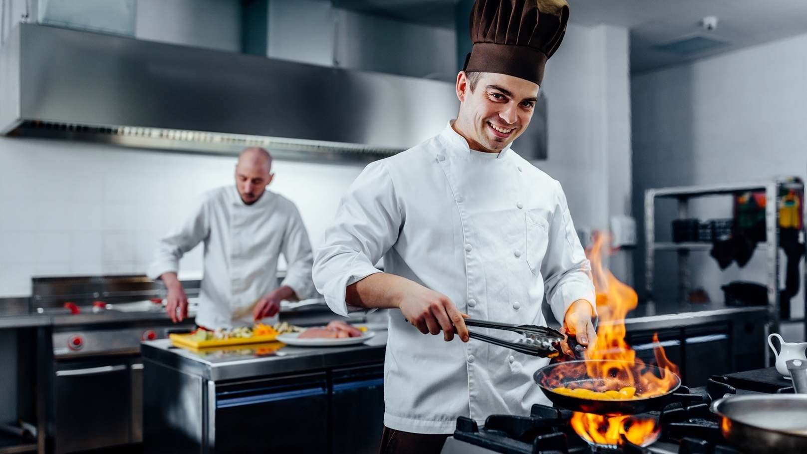 الطهي بالحرارة بالجافة