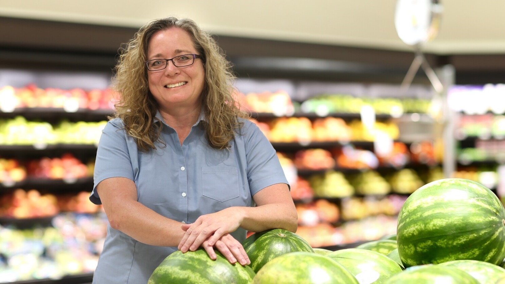 البطيخ في السلاسل التجارية