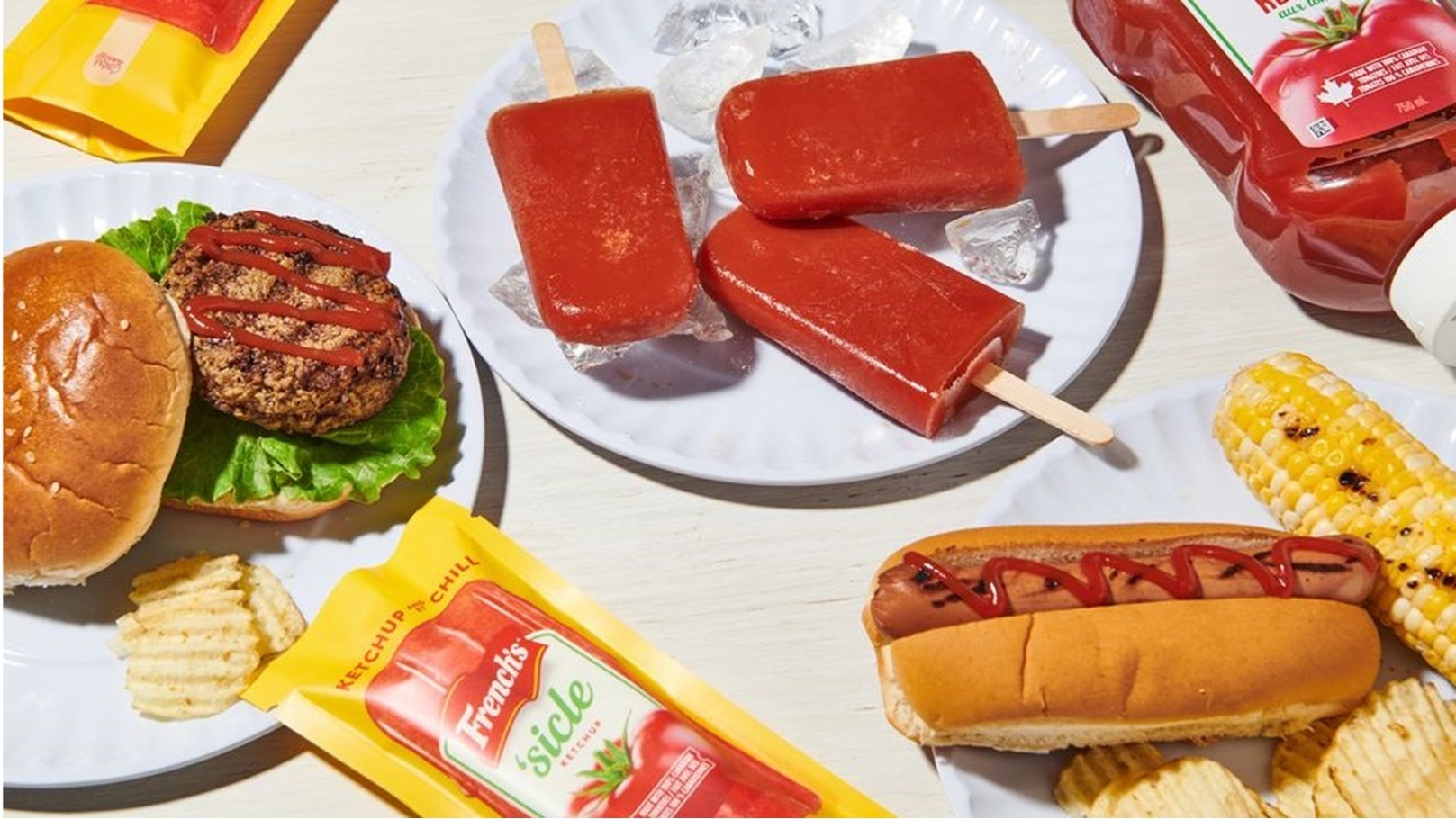 ايس كريم بالكاتشب