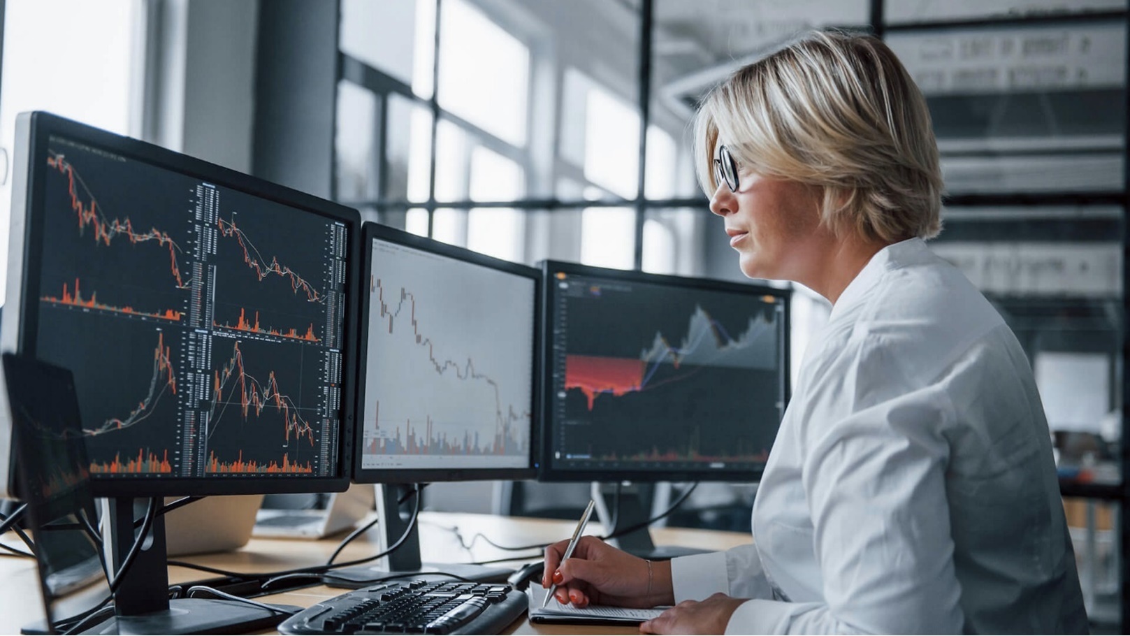 تعاملات البورصة