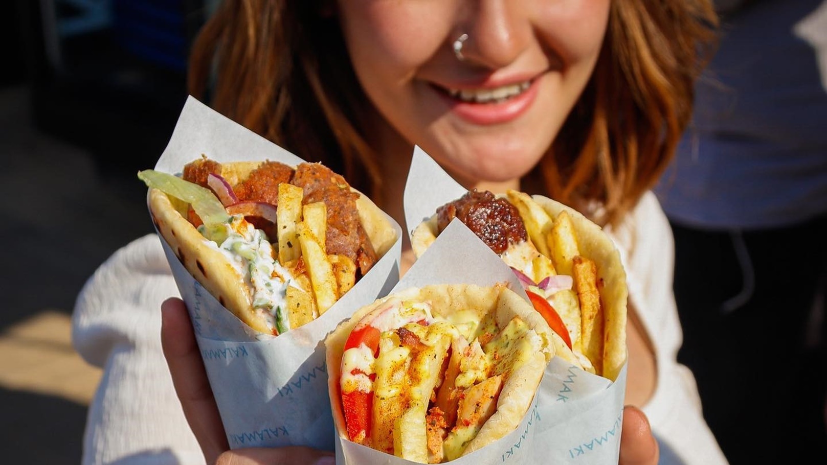 سندوتشات السوفلاكي من Kalamaki