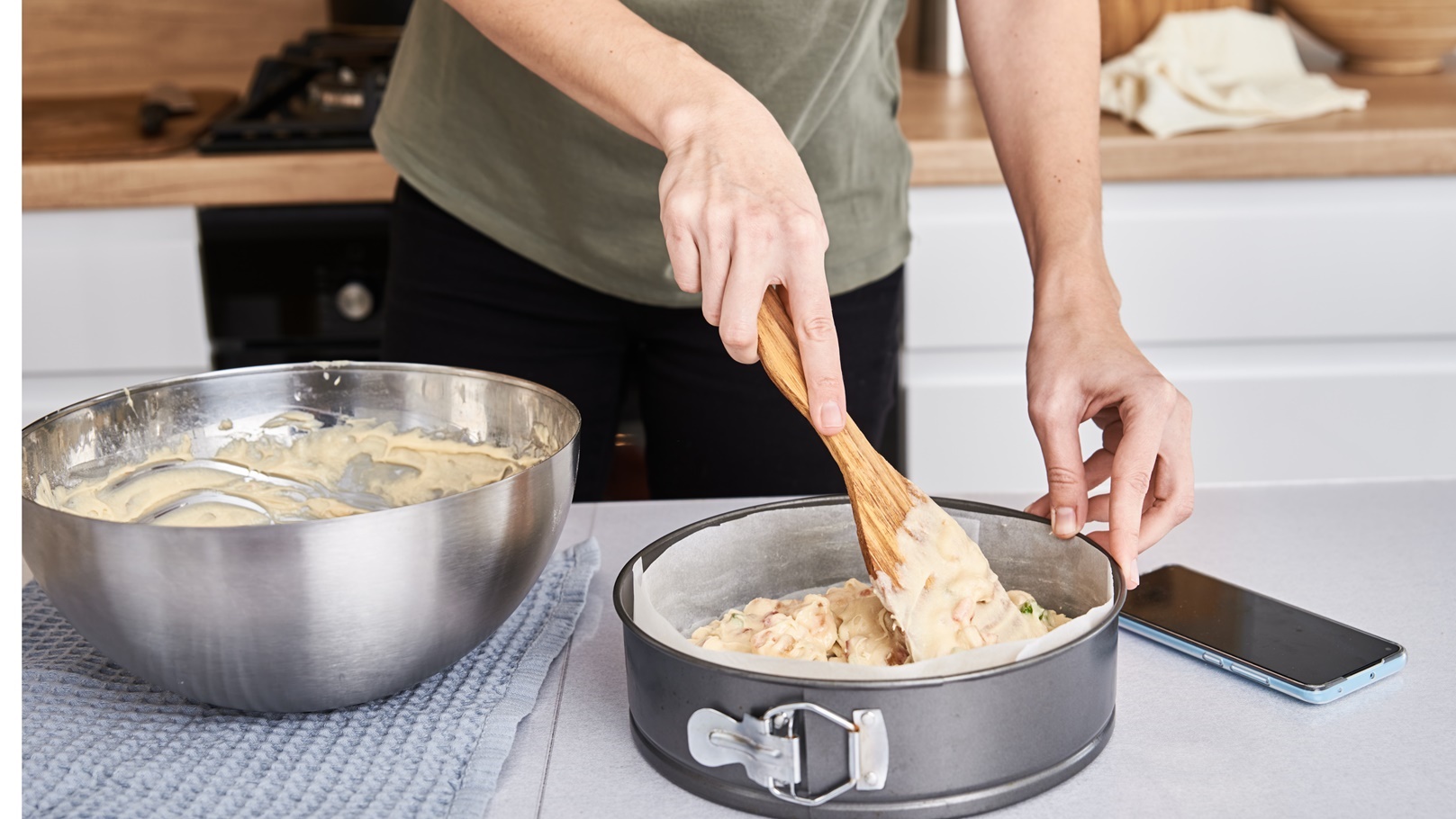 طريقة عمل الكيك بدون فرن