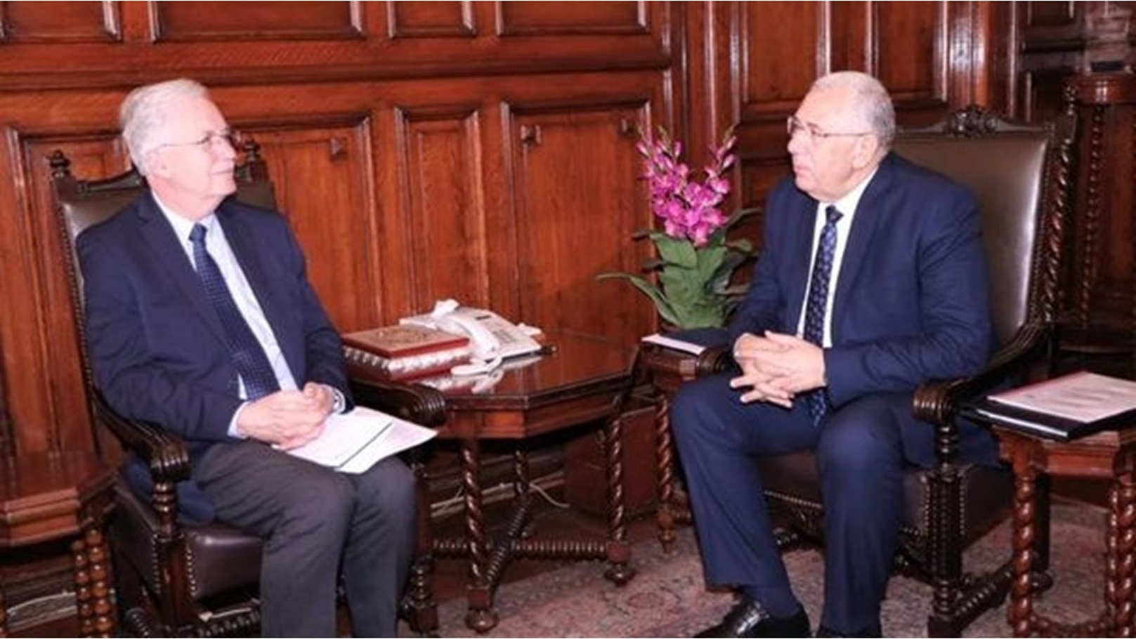 وزر الزراعةوممثل الفاو