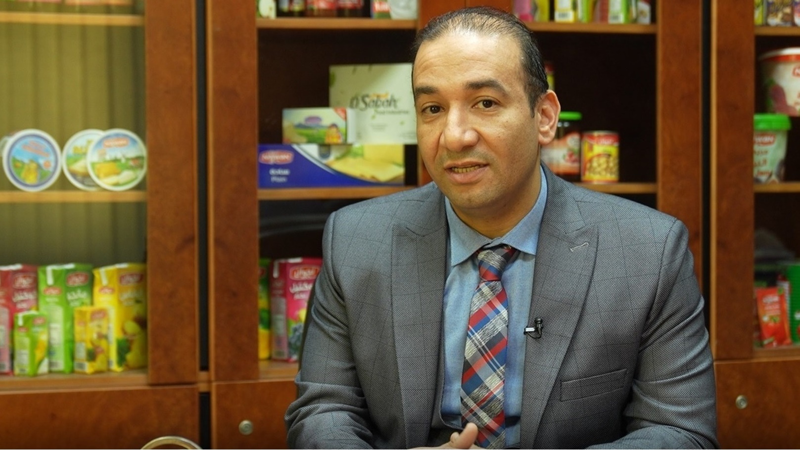 د.إبراهيم الحدودي مدير التصدير والتسويق الدولي بشركة الصباح للصناعات الغذائية