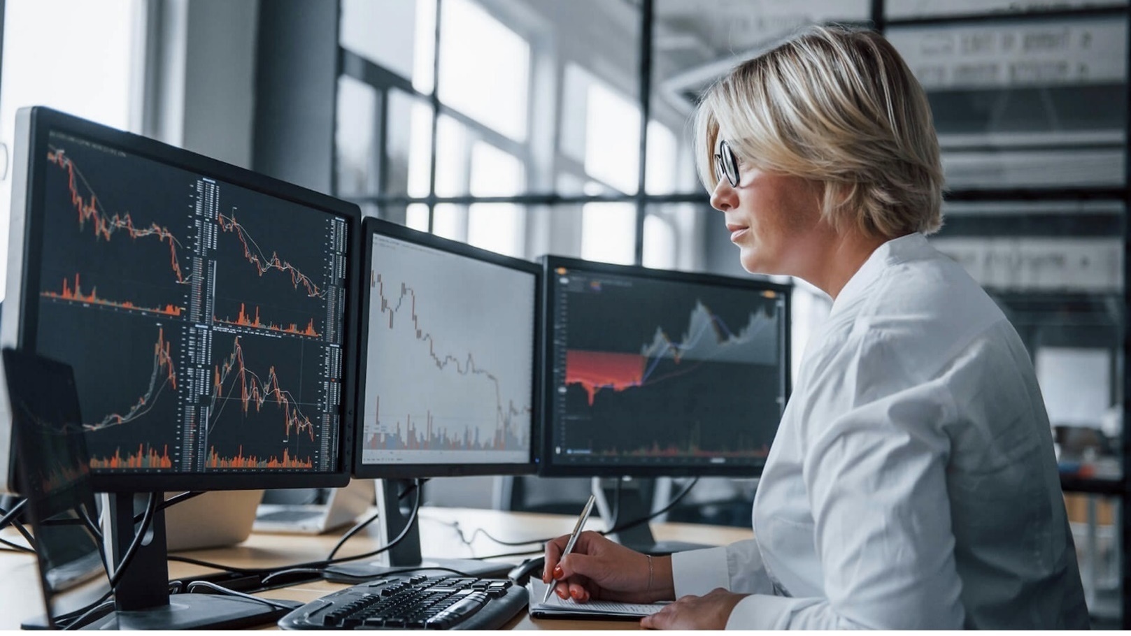 تعاملات البورصة