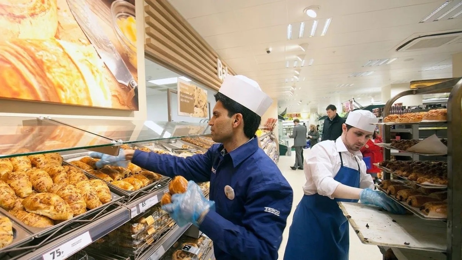 مخابز السلاسل التجارية