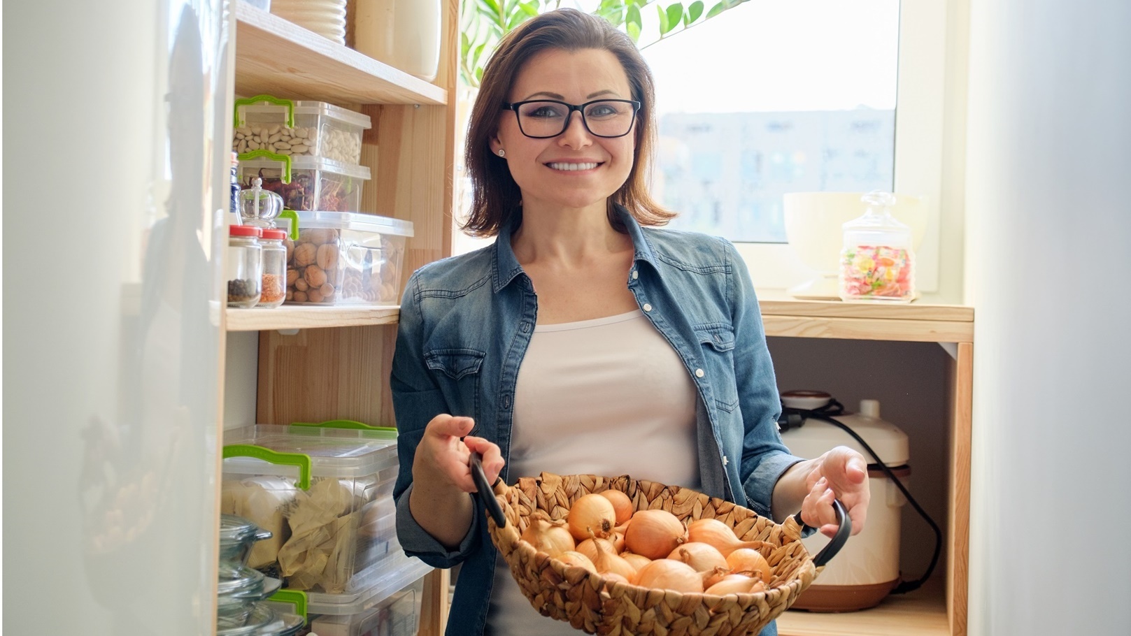 طريقة تخزين البصل