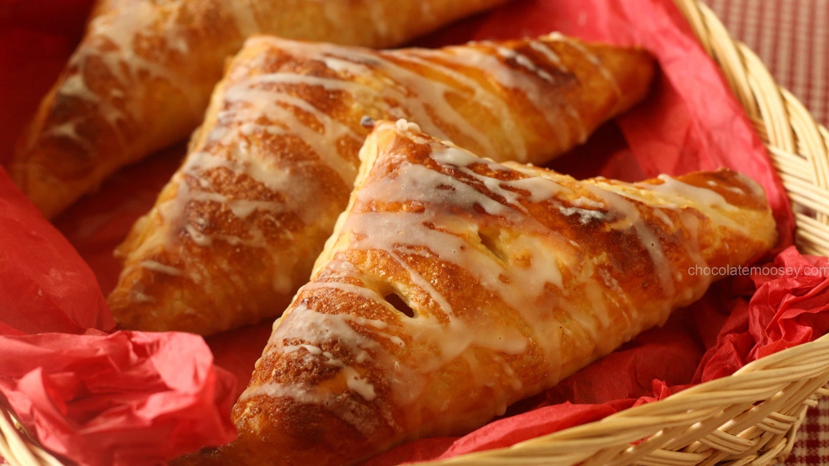 فطيرة التفاح الملفوفة