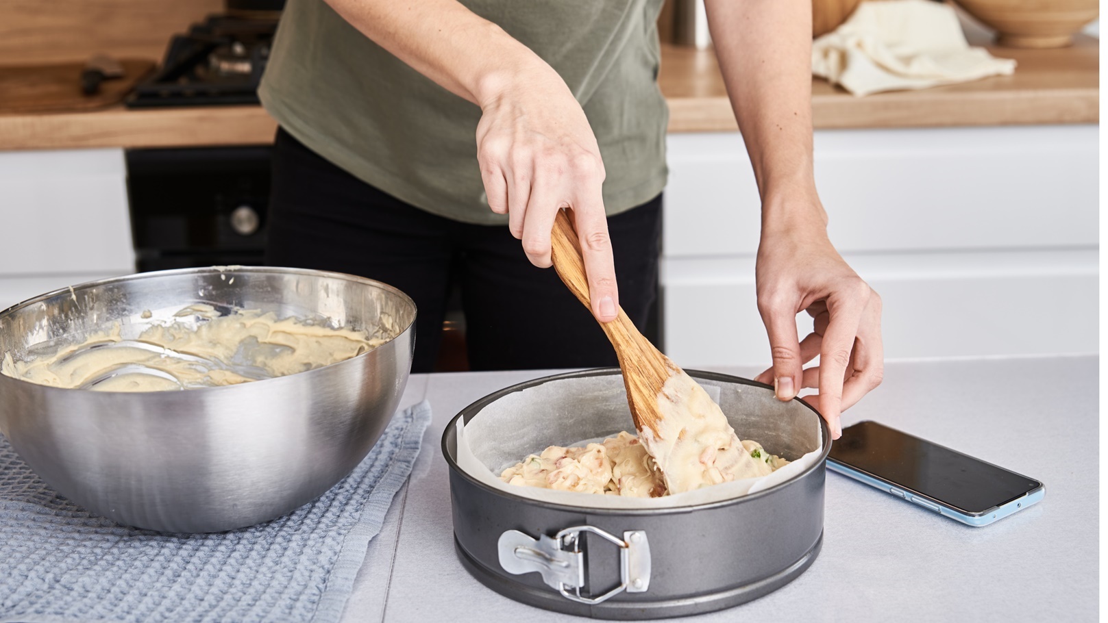 طريقة عمل الكنافة بالجبنة الموتزيريلا