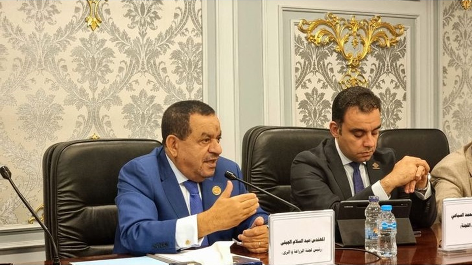 رئيس لجنة الزراعة بالشيوخ المهندس عبد السلام الجبلي