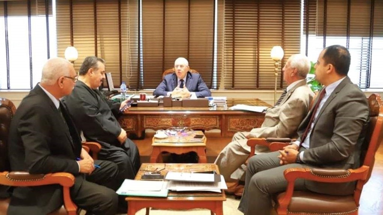 السيد القصير وزير الزراعة واستصلاح الأراضي