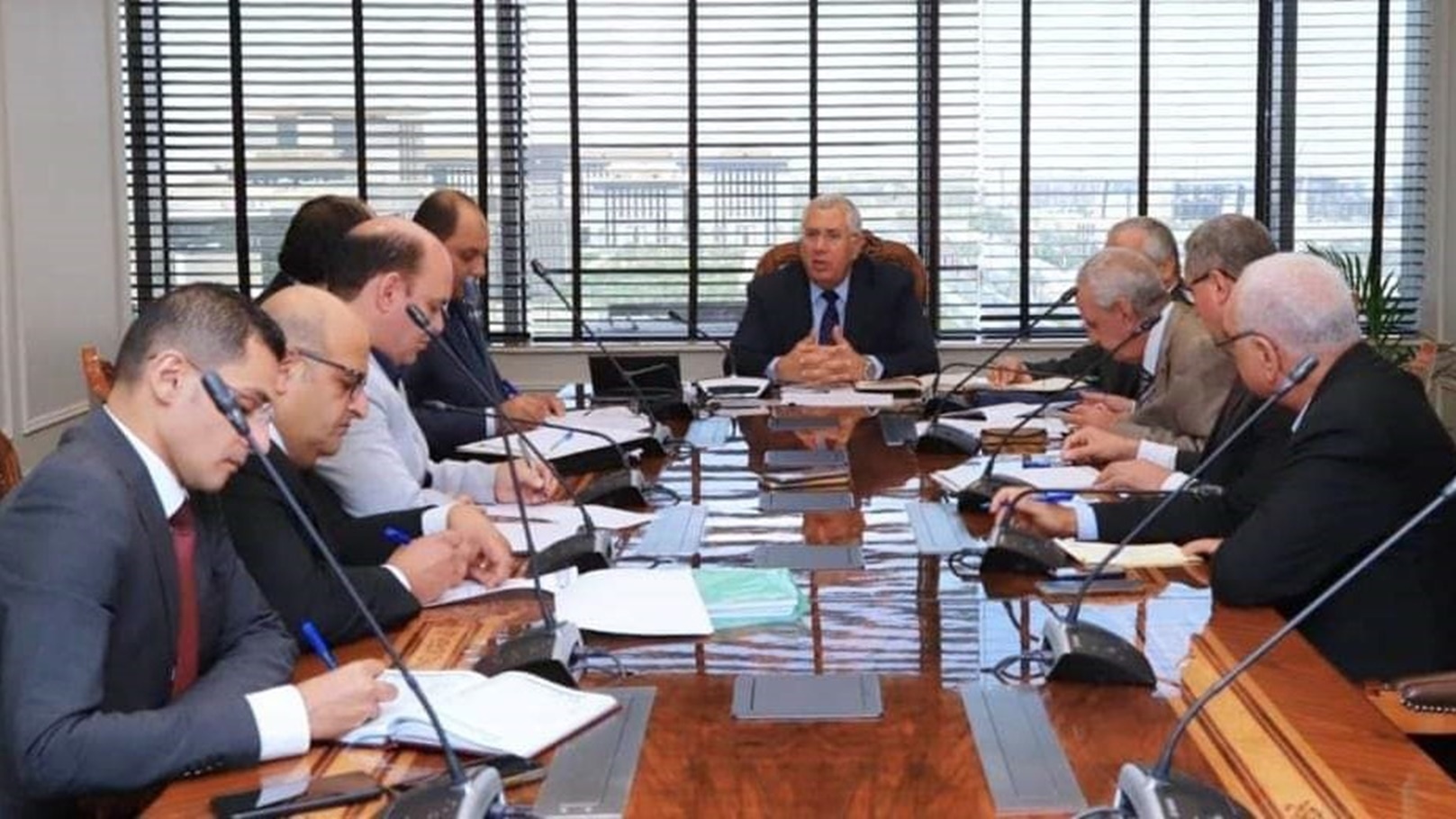 السيد القصير وزير الزراعة واستصلاح الأراضي