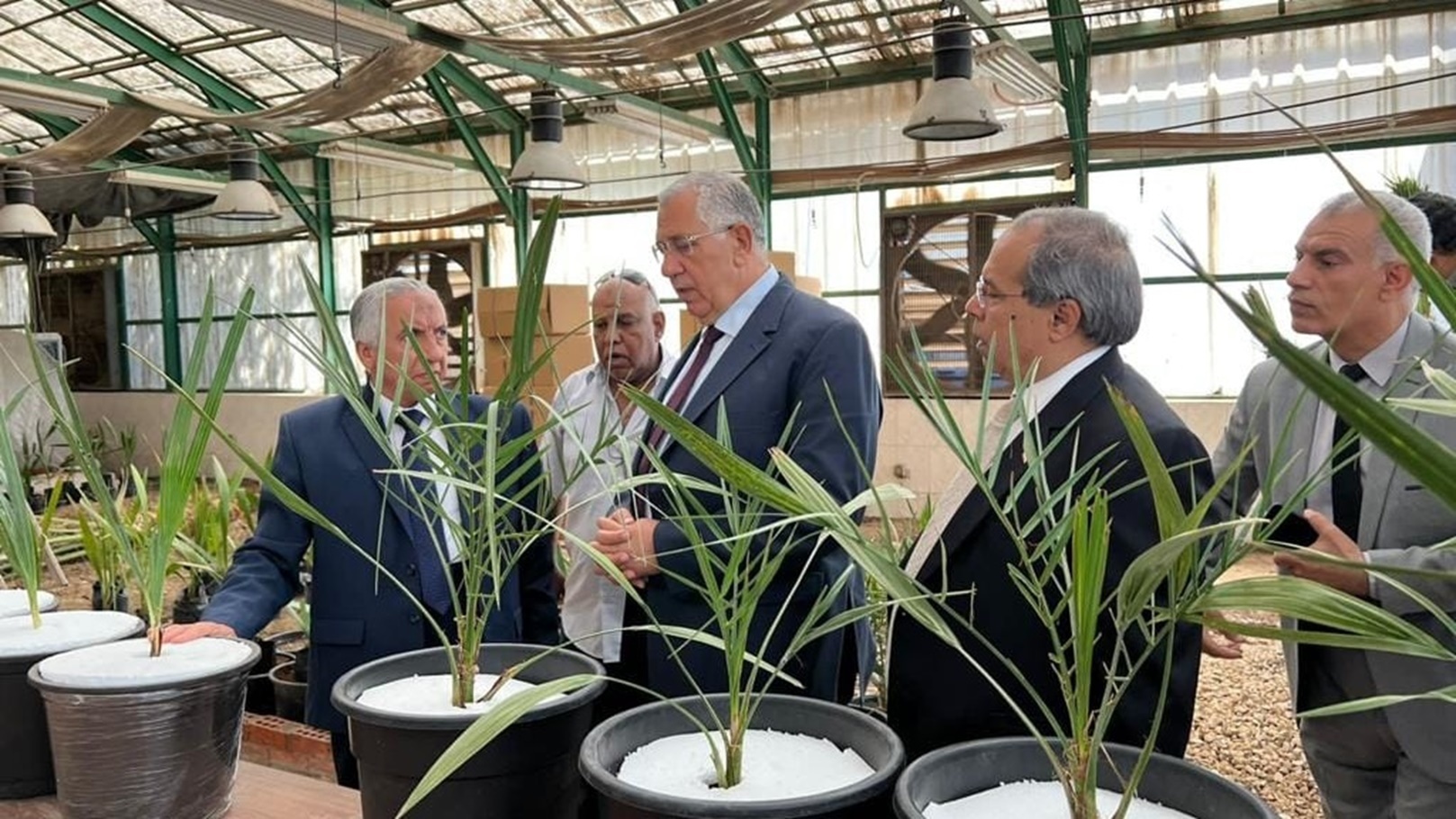 السيد القصير وزير الزراعة واستصلاح الأراضي