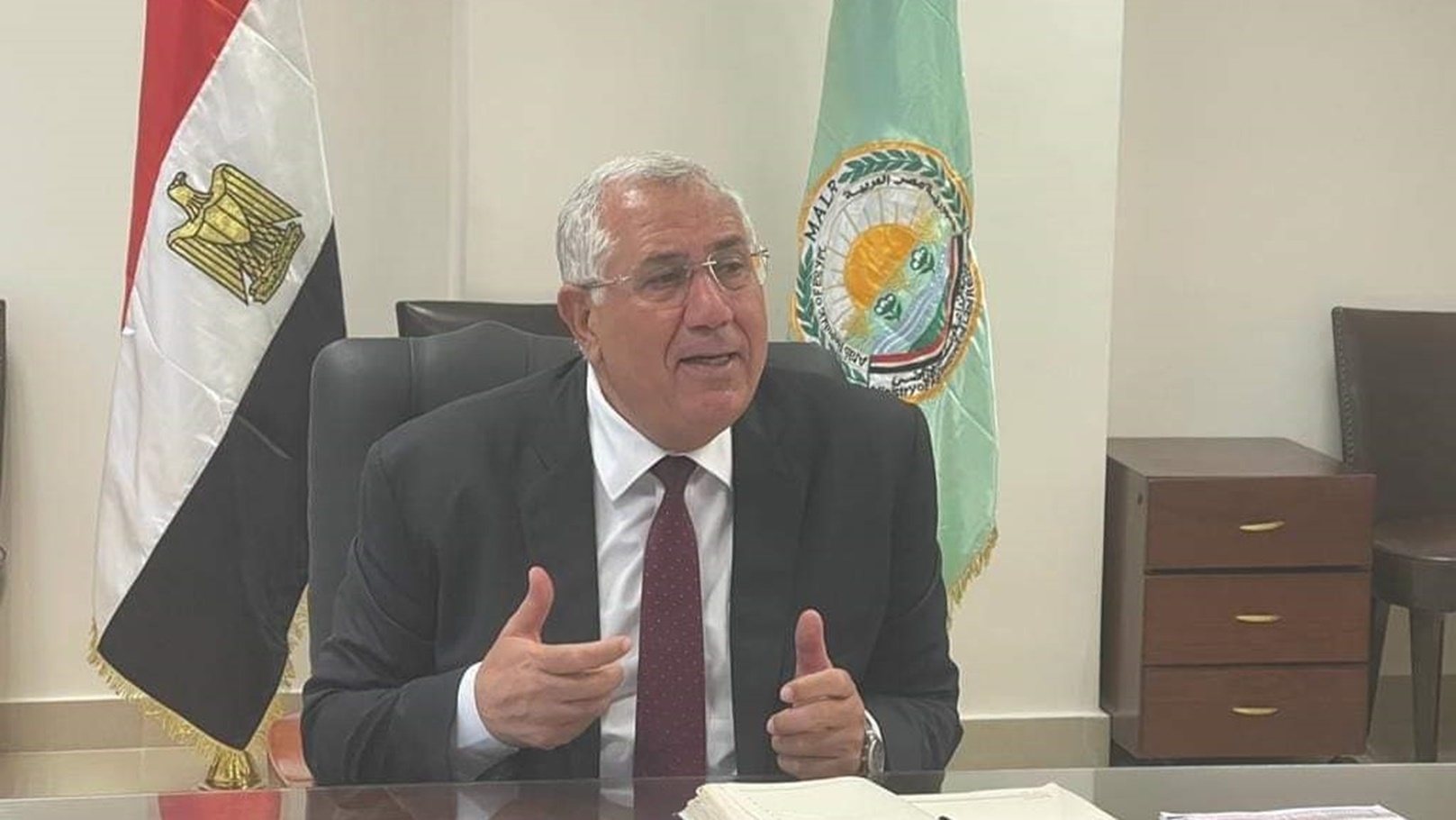 وزير الزراعة