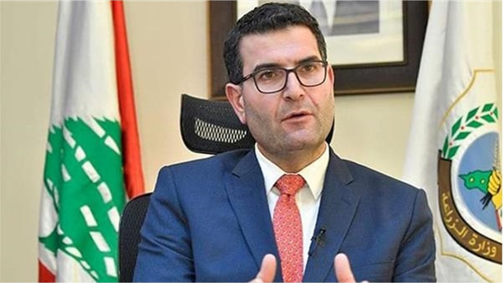 وزير الزراعة اللبناني