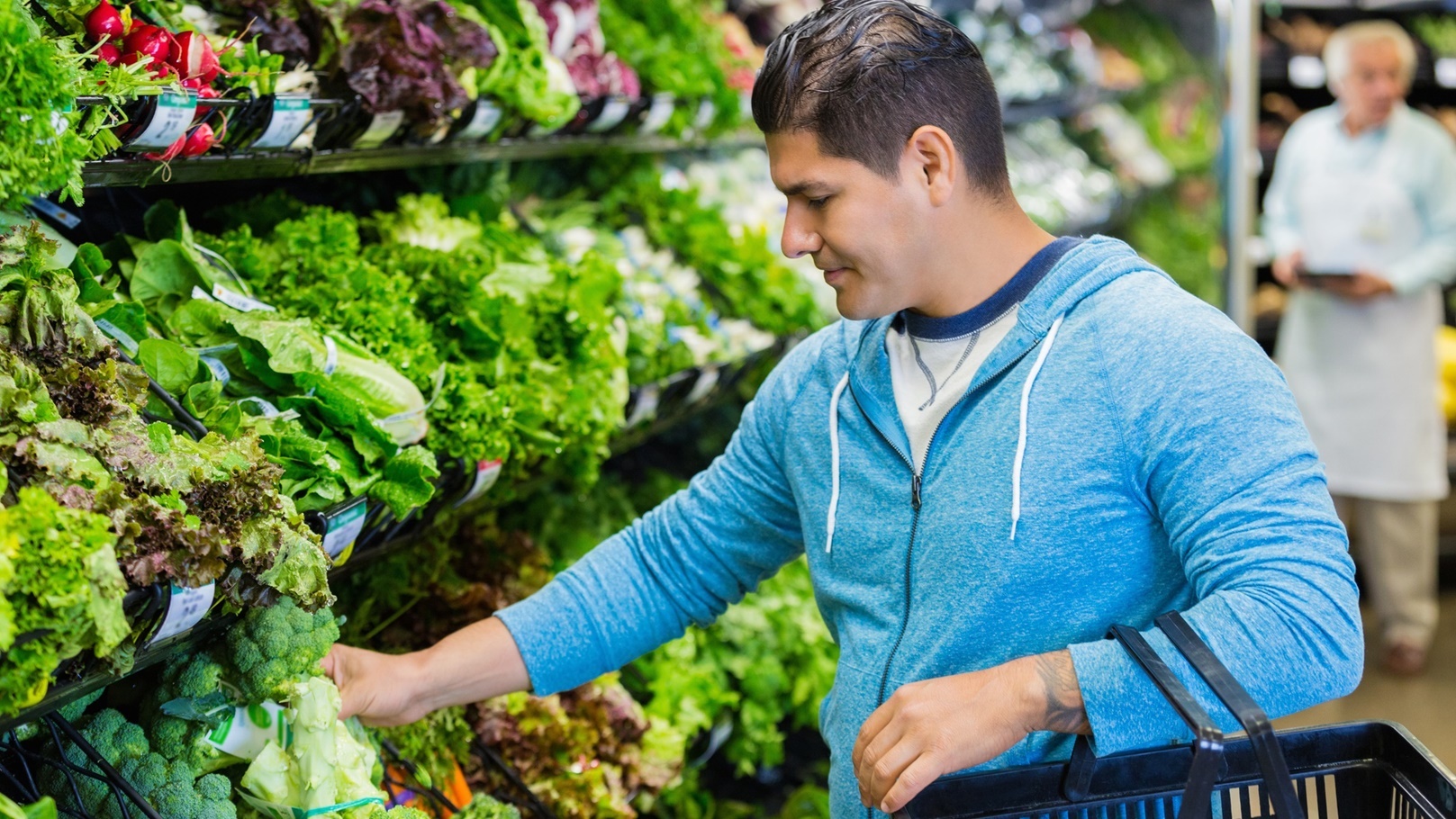 الأغذية الفريش في السلاسل التجارية