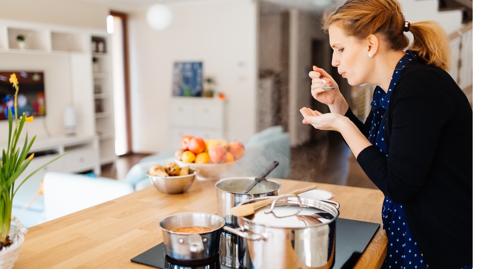 طريقة عمل الدجاج بالبروكلي والصوص الكريمي