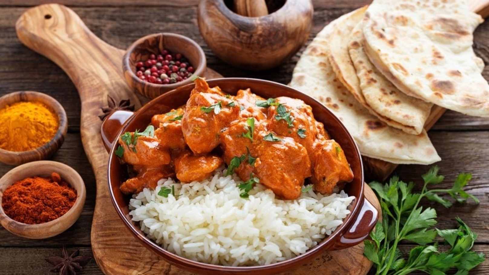 وجبة دجاج هندية