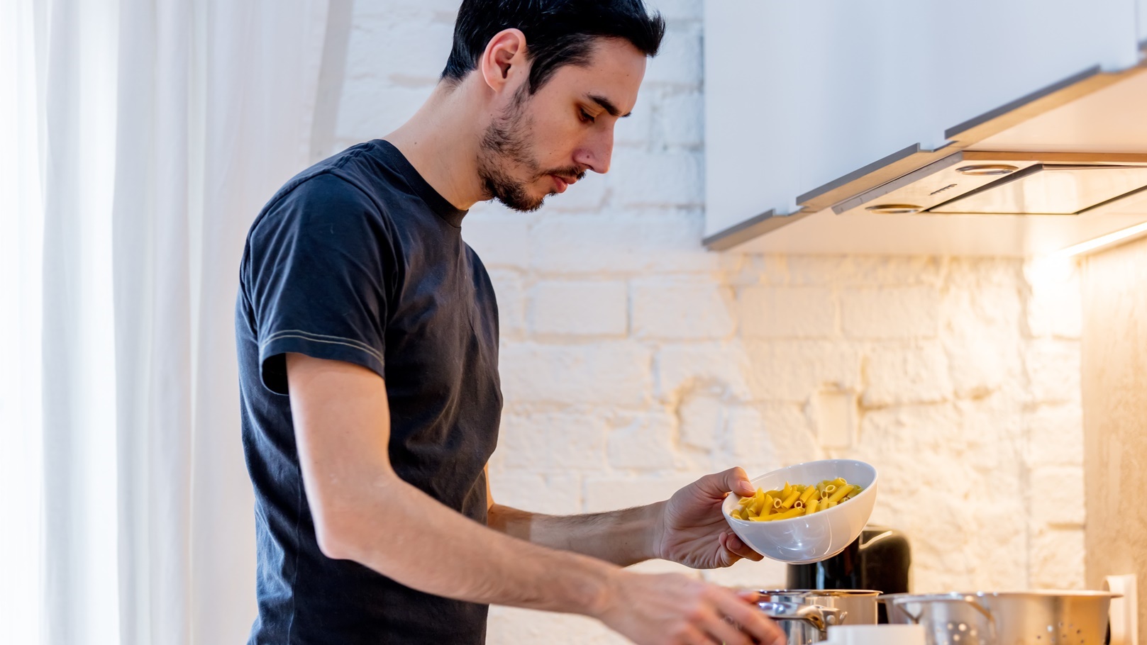 طريقة عمل المكرونة البشاميل بالشوفان