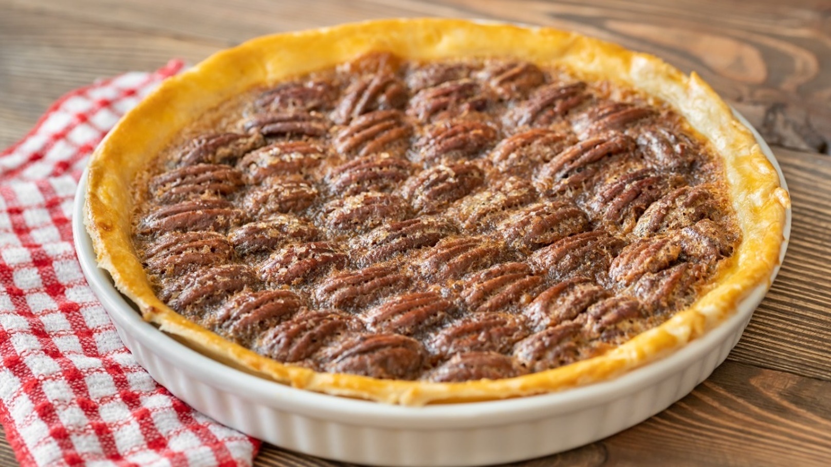 فطيرة البقان بالشوكولاتة 1