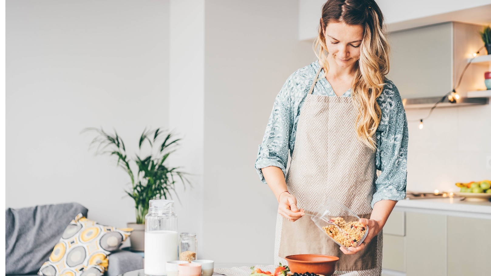 طريقة عمل تتبيلة السلطة الخضراء