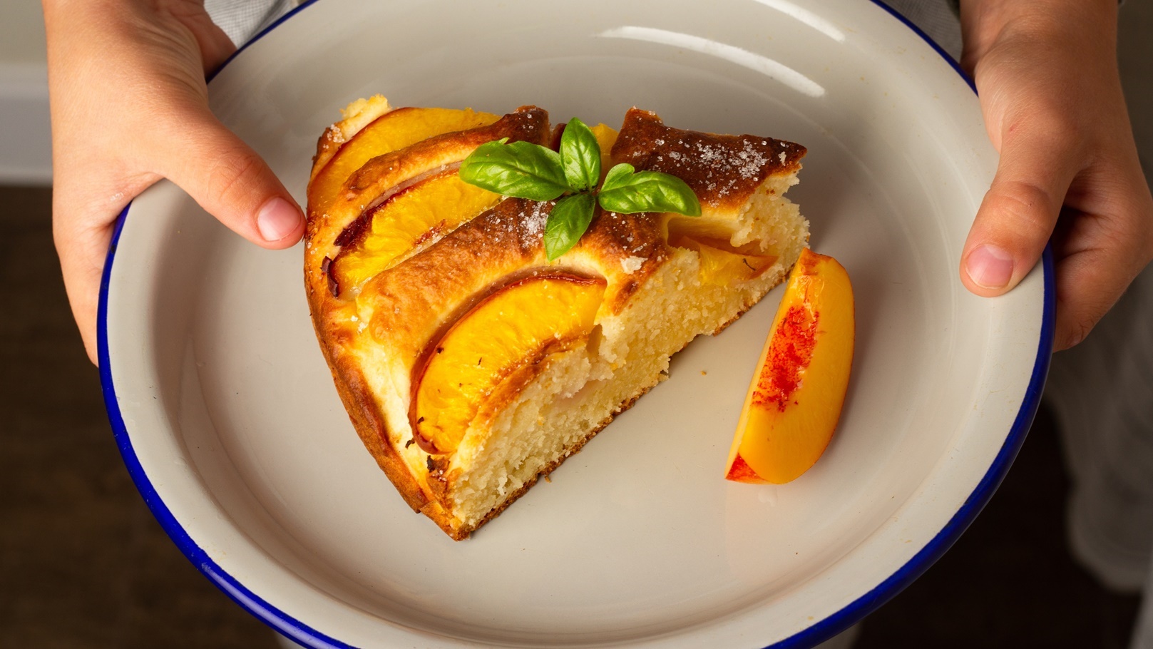 فطيرة الخوخ 1