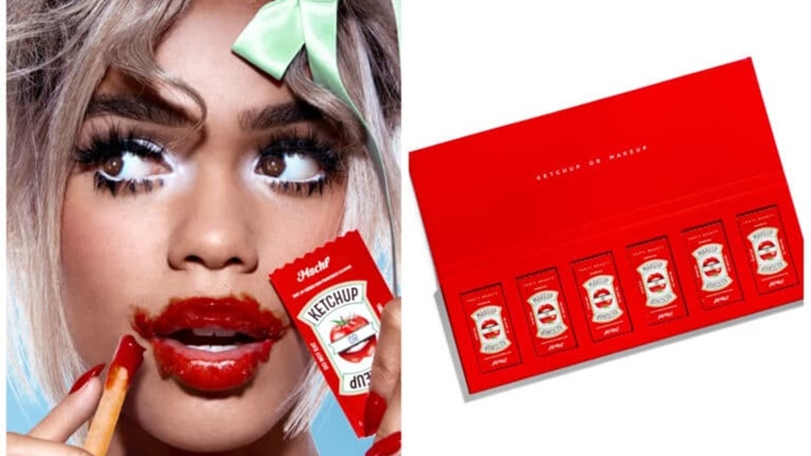 ملمع شفاه من الكاتشب