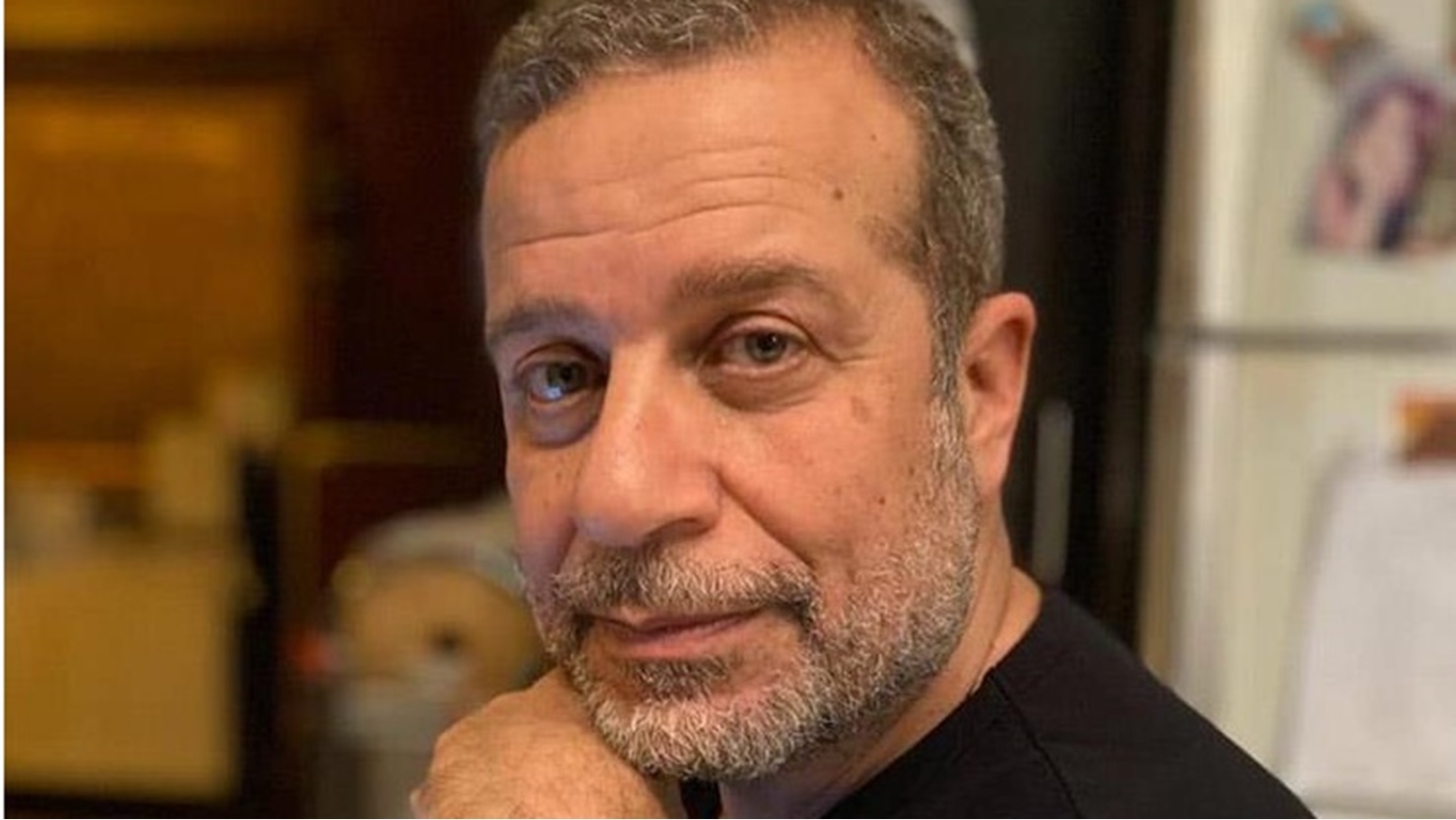 شريف منير في المطبخ