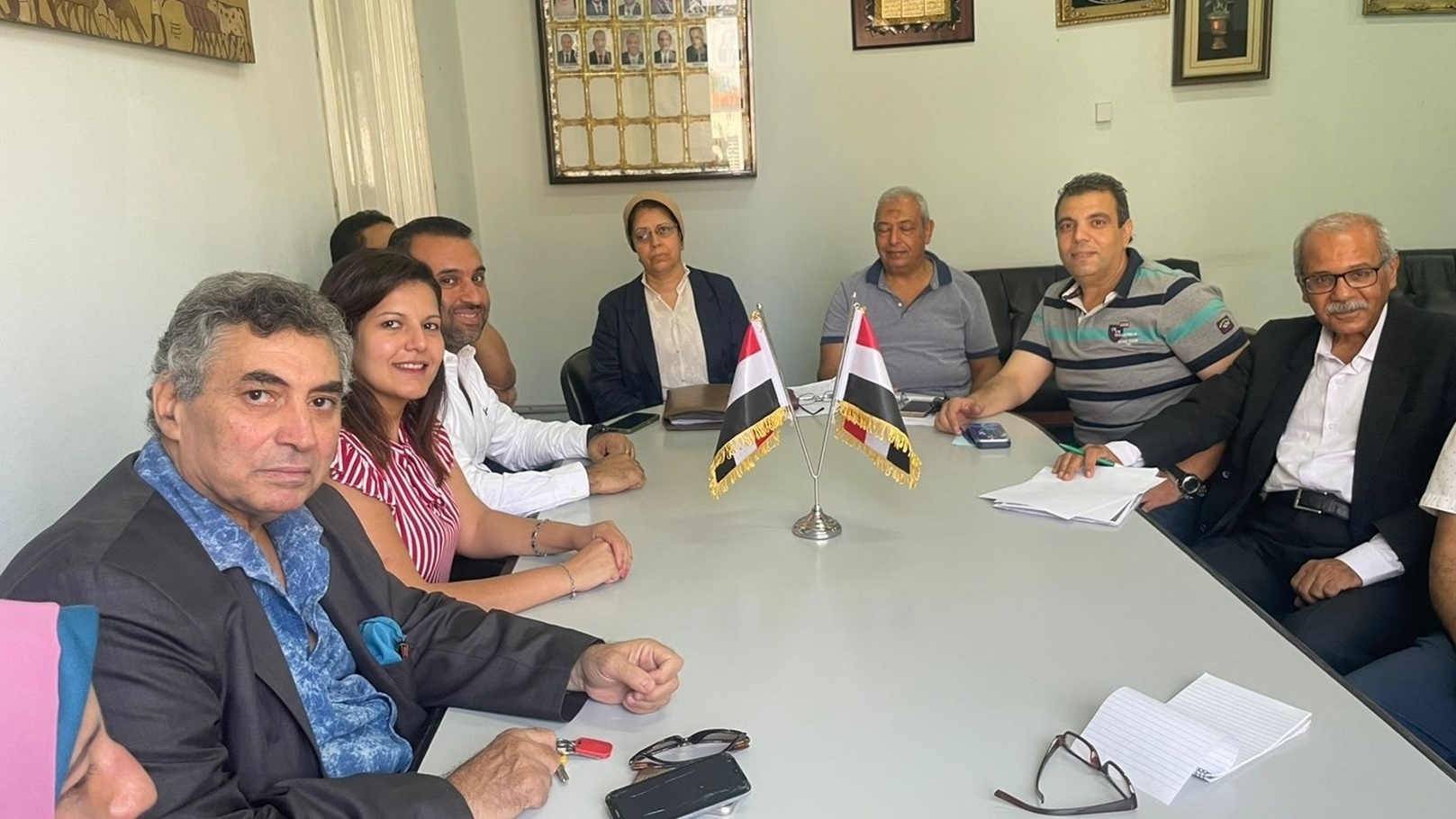 اجتماع اللجنة التنسيقية لمهرجان الجبن ومعهد بحوث الإنتاج الحيواني