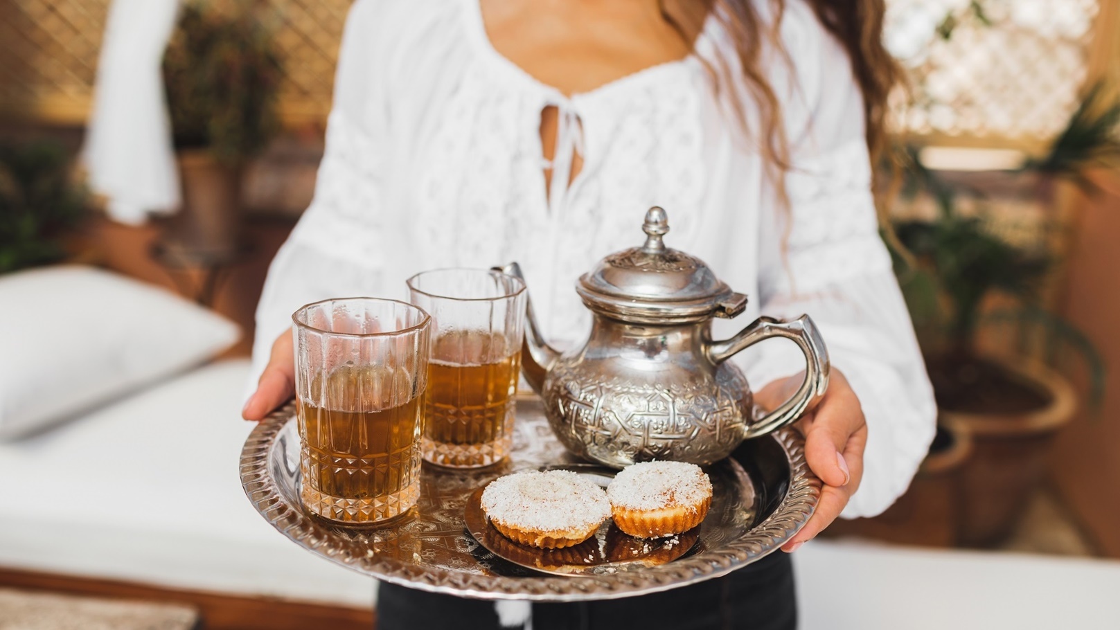 صينية الشاي المغربي